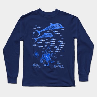 CAPE SOUNIO GREEK NATIONAL PARK - ΕΛΛΗΝΙΚΟ ΘΑΛΑΣΣΙΟ ΠΑΡΚΟ ΣΟΥΝΙΟΥ Long Sleeve T-Shirt